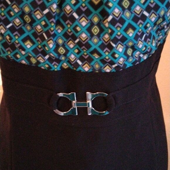 AGB Two Piece Look Dress - Picture 3 of 12